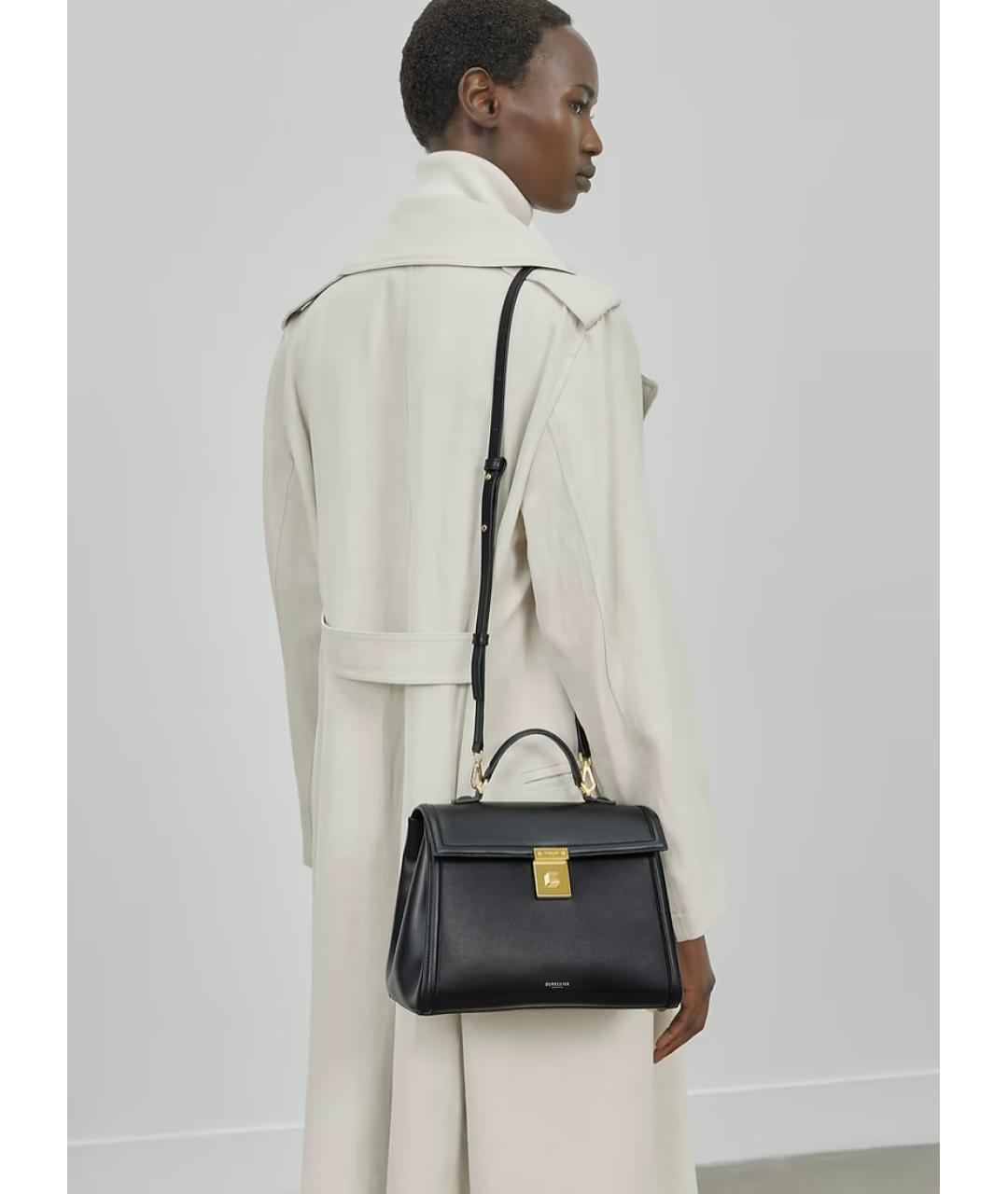 DEMELLIER Черная кожаная сумка через плечо, фото 9