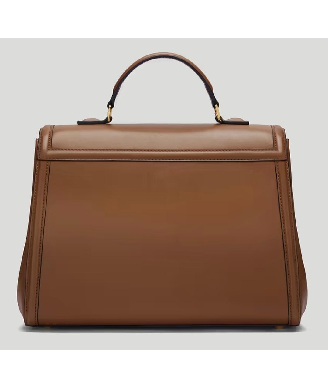 DEMELLIER Коричневая кожаная сумка через плечо, фото 9