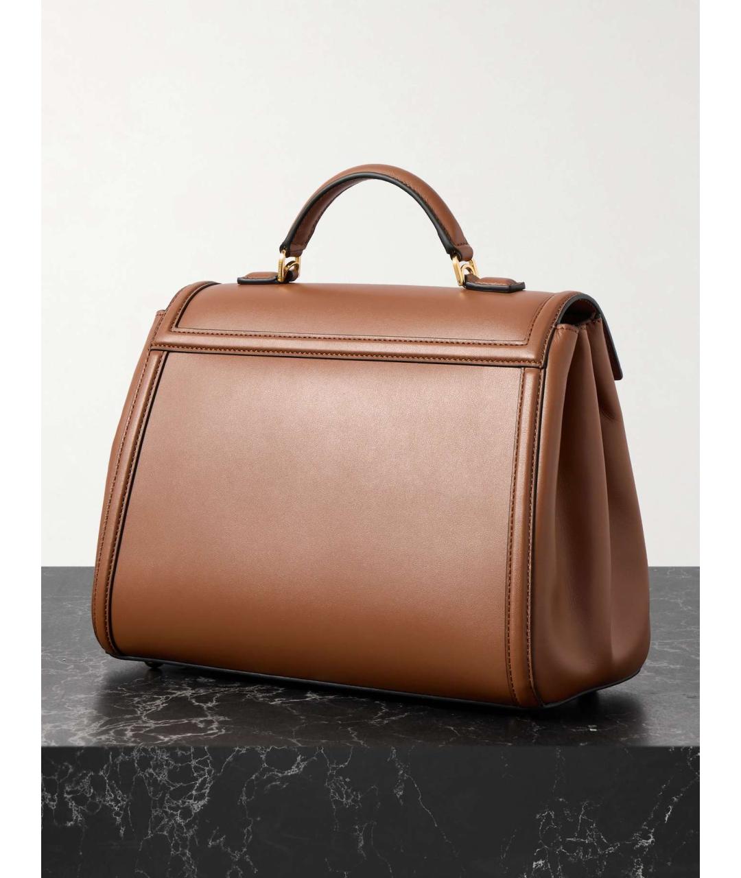 DEMELLIER Коричневая кожаная сумка через плечо, фото 6