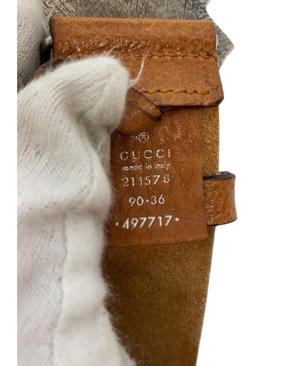 GUCCI Кожаный ремень, фото 3