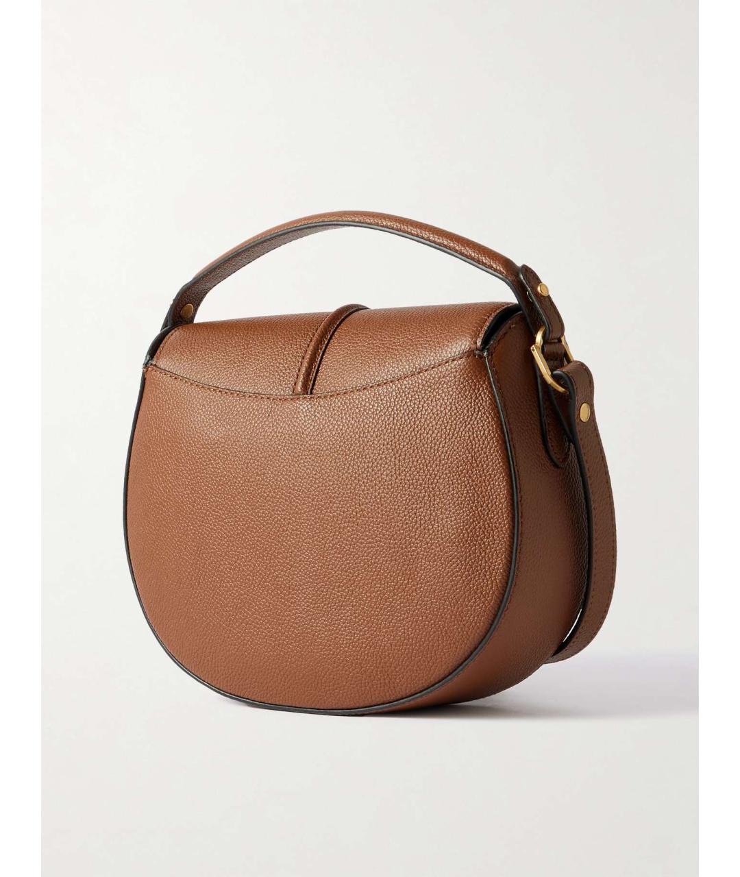 DEMELLIER Коричневая кожаная сумка через плечо, фото 6