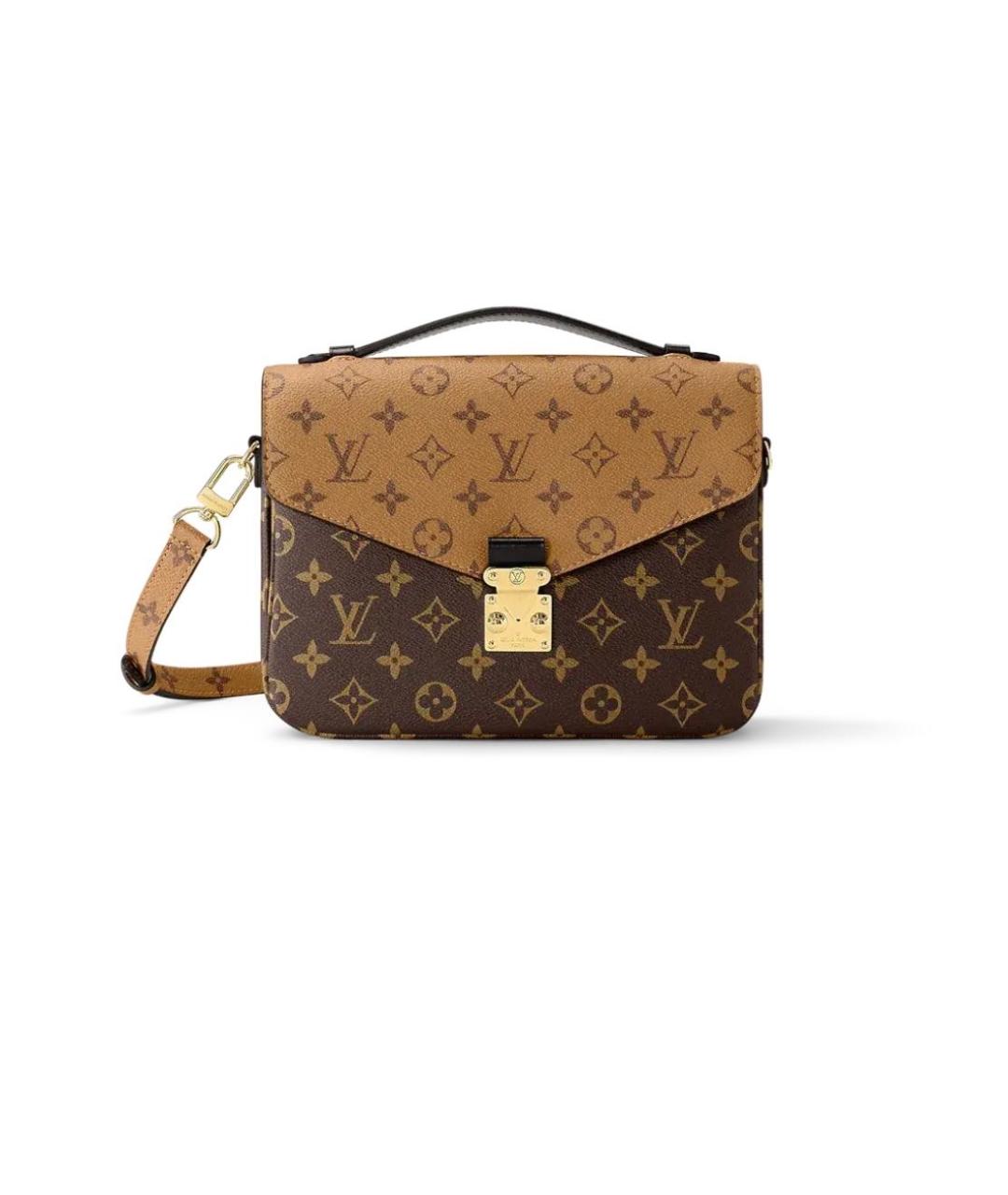 LOUIS VUITTON Кожаная сумка через плечо, фото 7