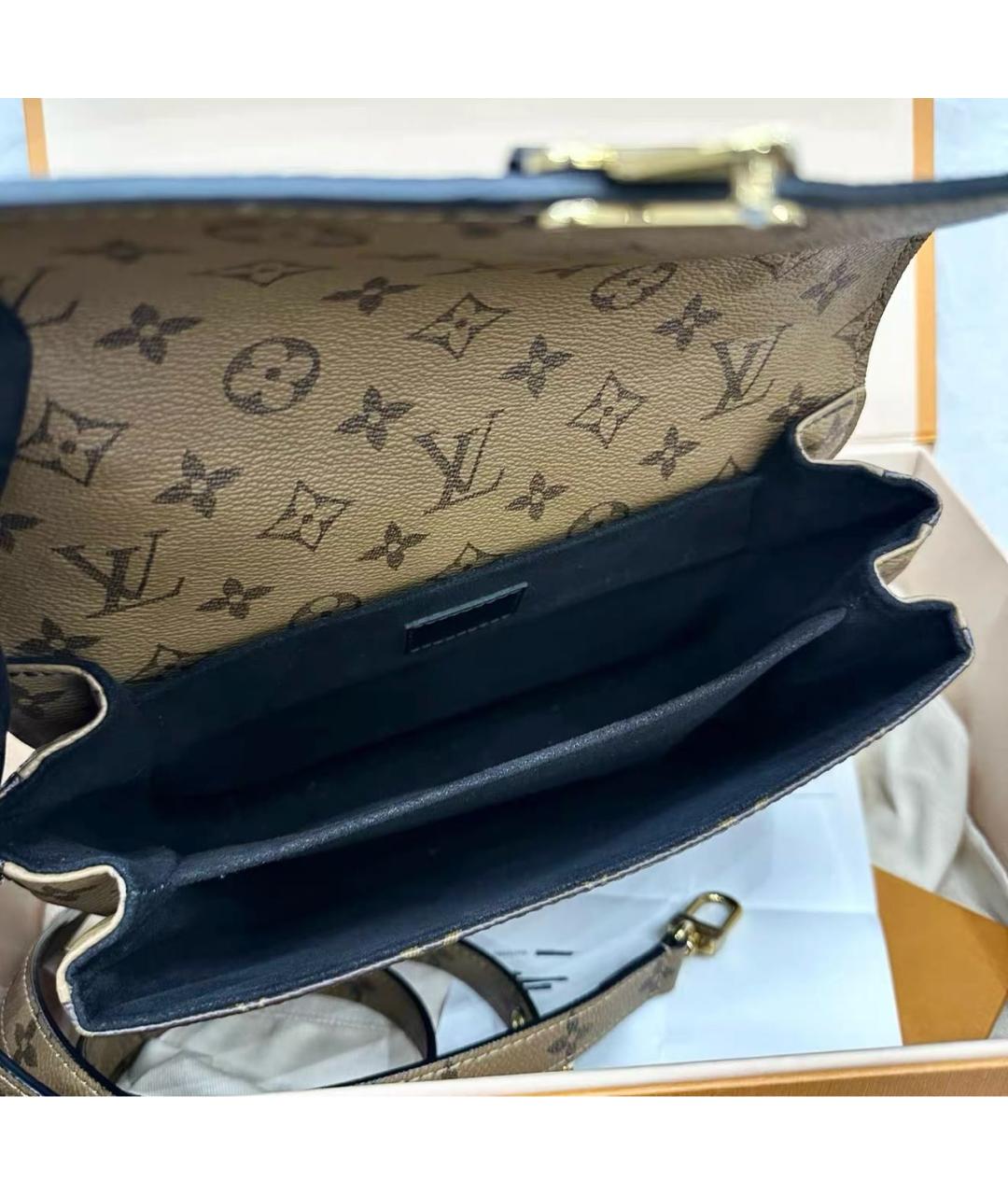 LOUIS VUITTON Кожаная сумка через плечо, фото 6