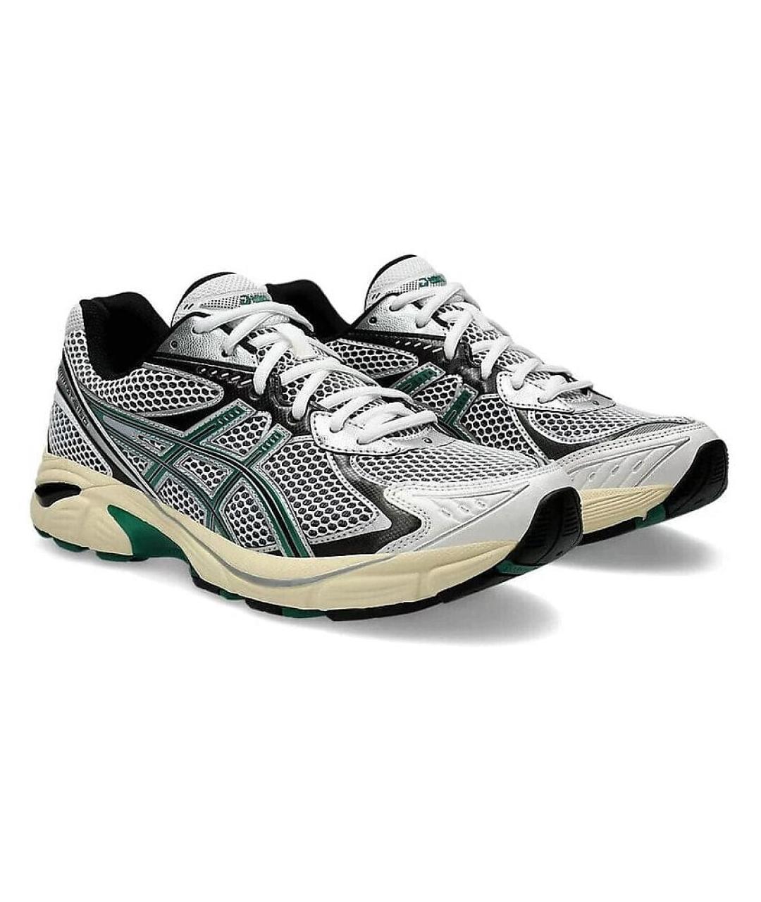 ASICS Серебряные текстильные низкие кроссовки / кеды, фото 3