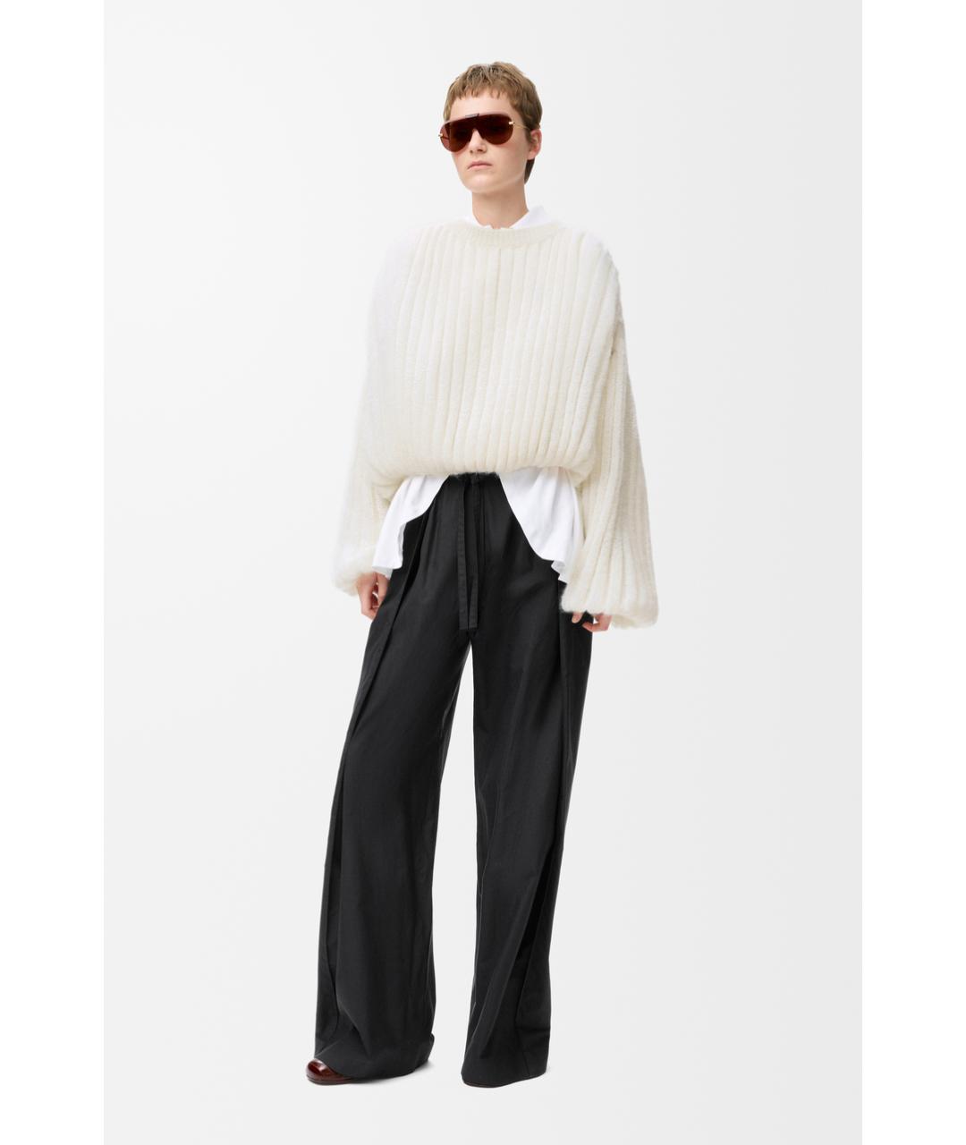 LOEWE Белый шерстяной джемпер / свитер, фото 2