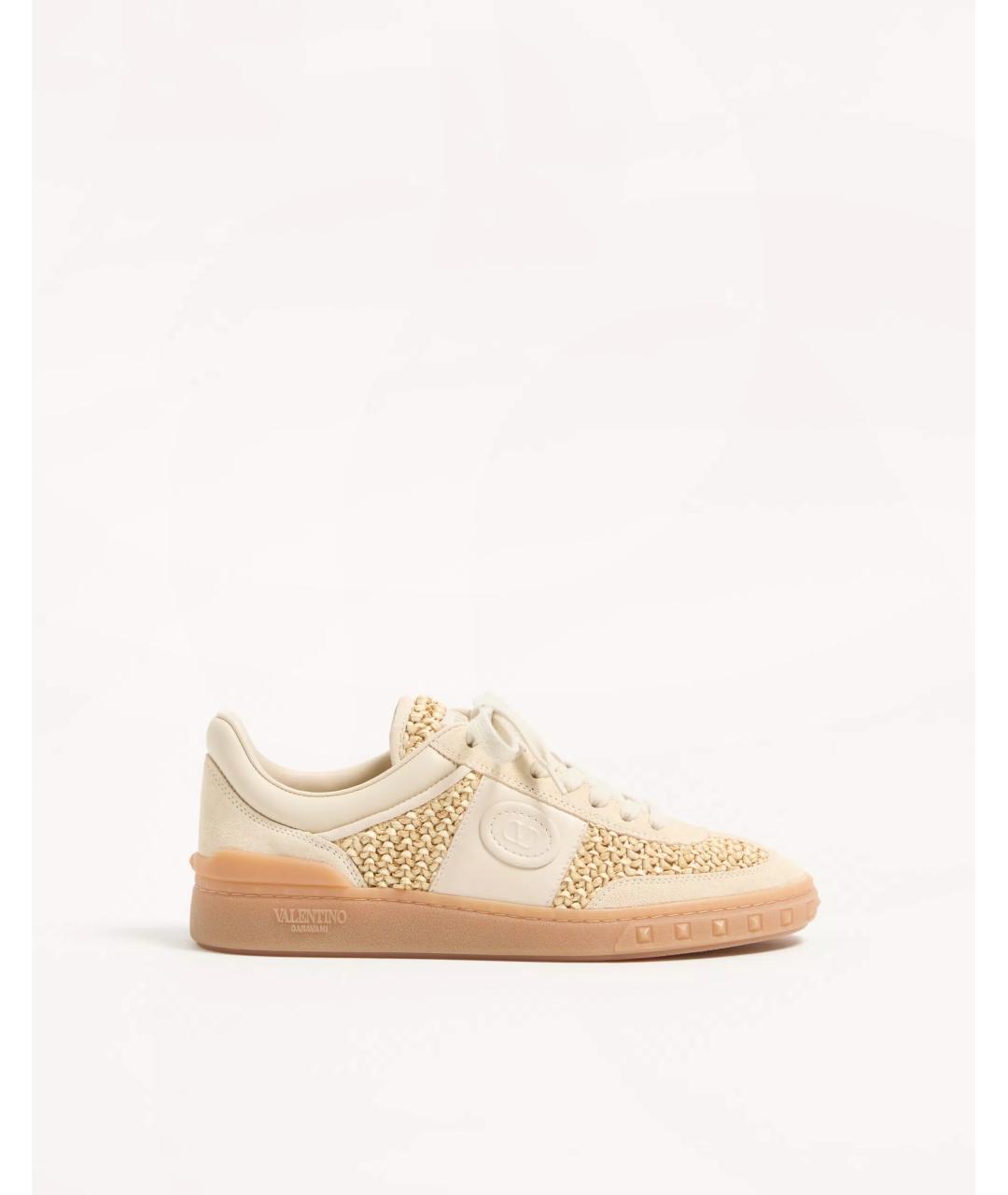 VALENTINO Бежевые кеды, фото 7