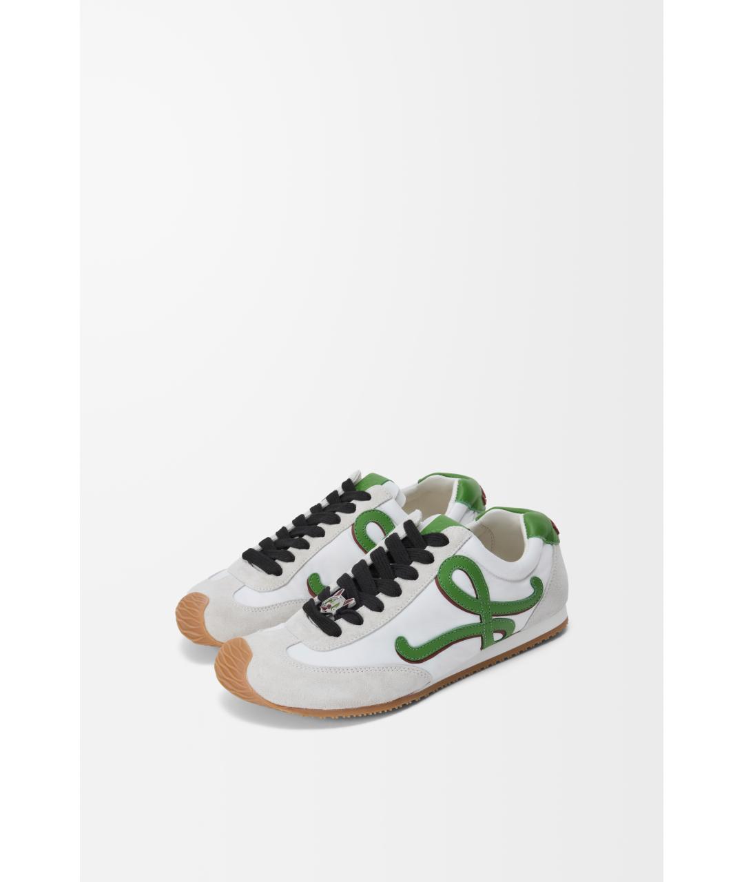 LOEWE Белые кроссовки, фото 3