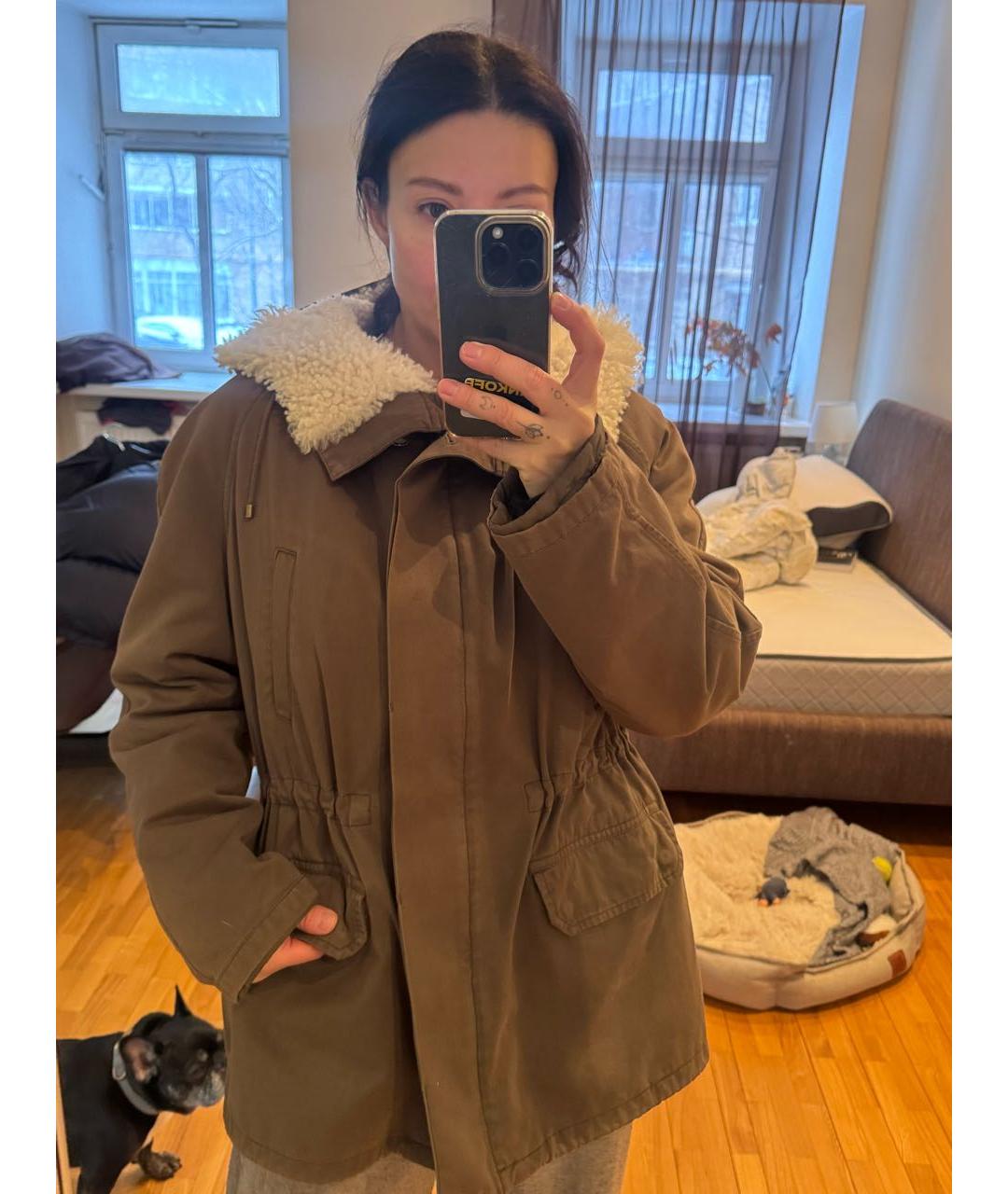 ARMY YVES SALOMON Хаки парка, фото 7