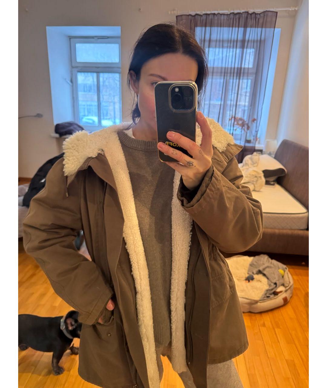 ARMY YVES SALOMON Хаки парка, фото 6