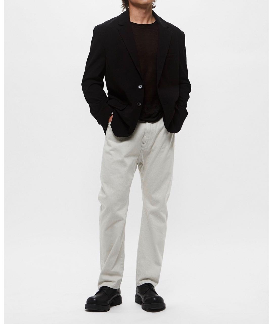 DSQUARED2 Бежевые хлопковые прямые джинсы, фото 6