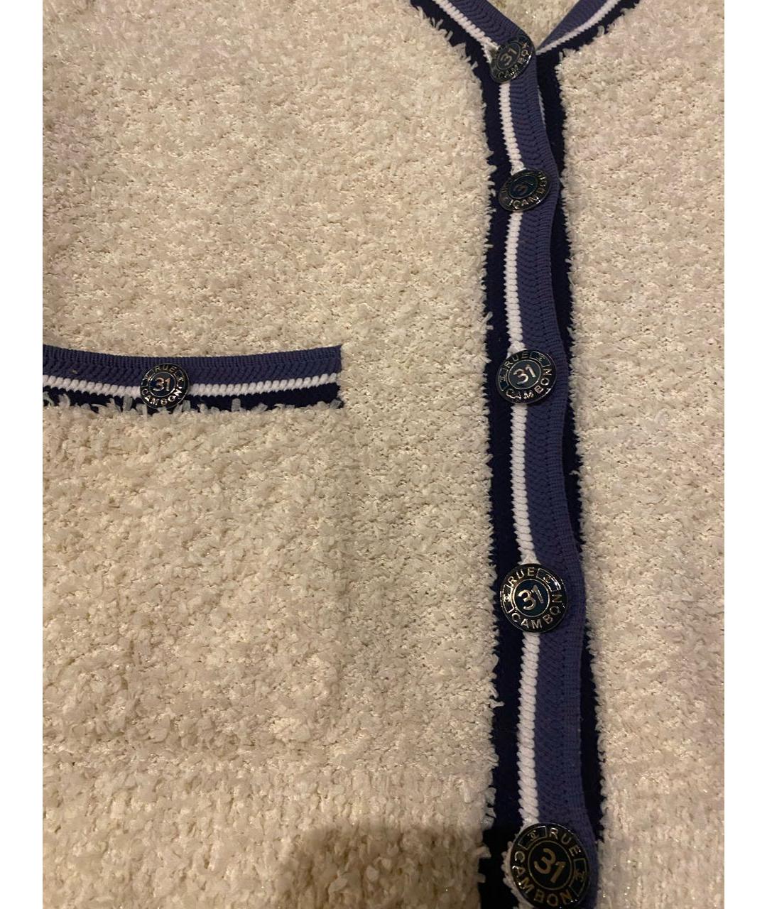 CHANEL Бежевый хлопковый костюм с юбками, фото 3