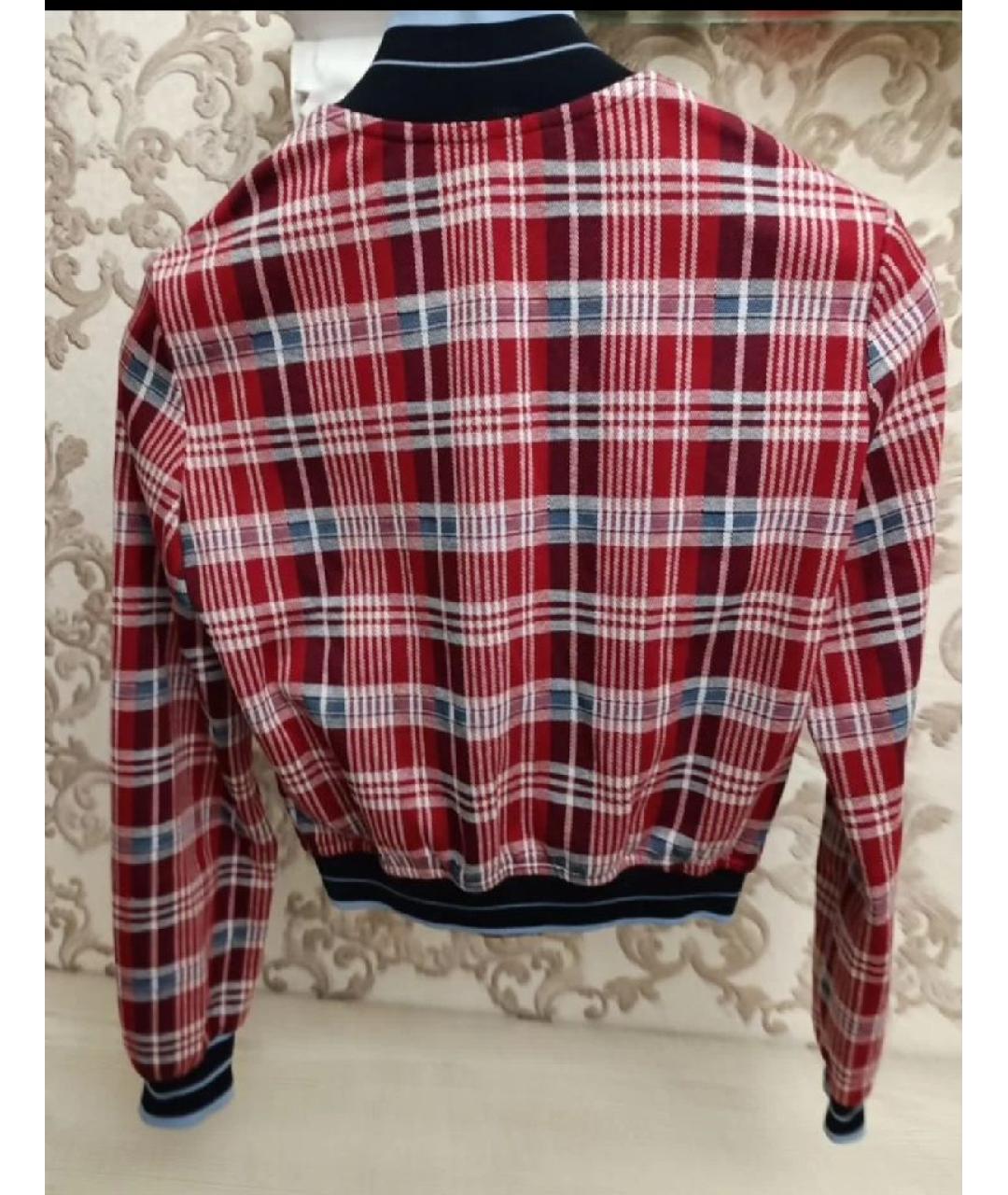 PINKO Красный хлопковый жакет/пиджак, фото 2