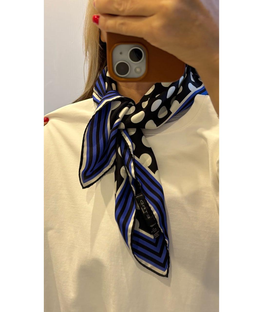 ETRO Мульти шелковый платок, фото 5