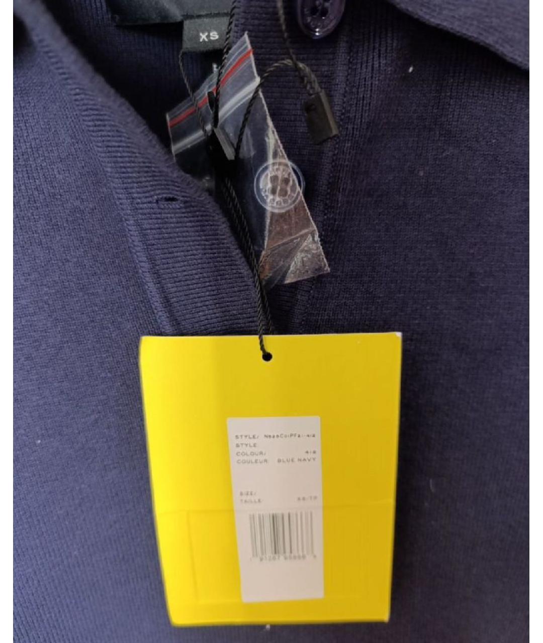 MARC JACOBS Темно-синее хлопковое повседневное платье, фото 4