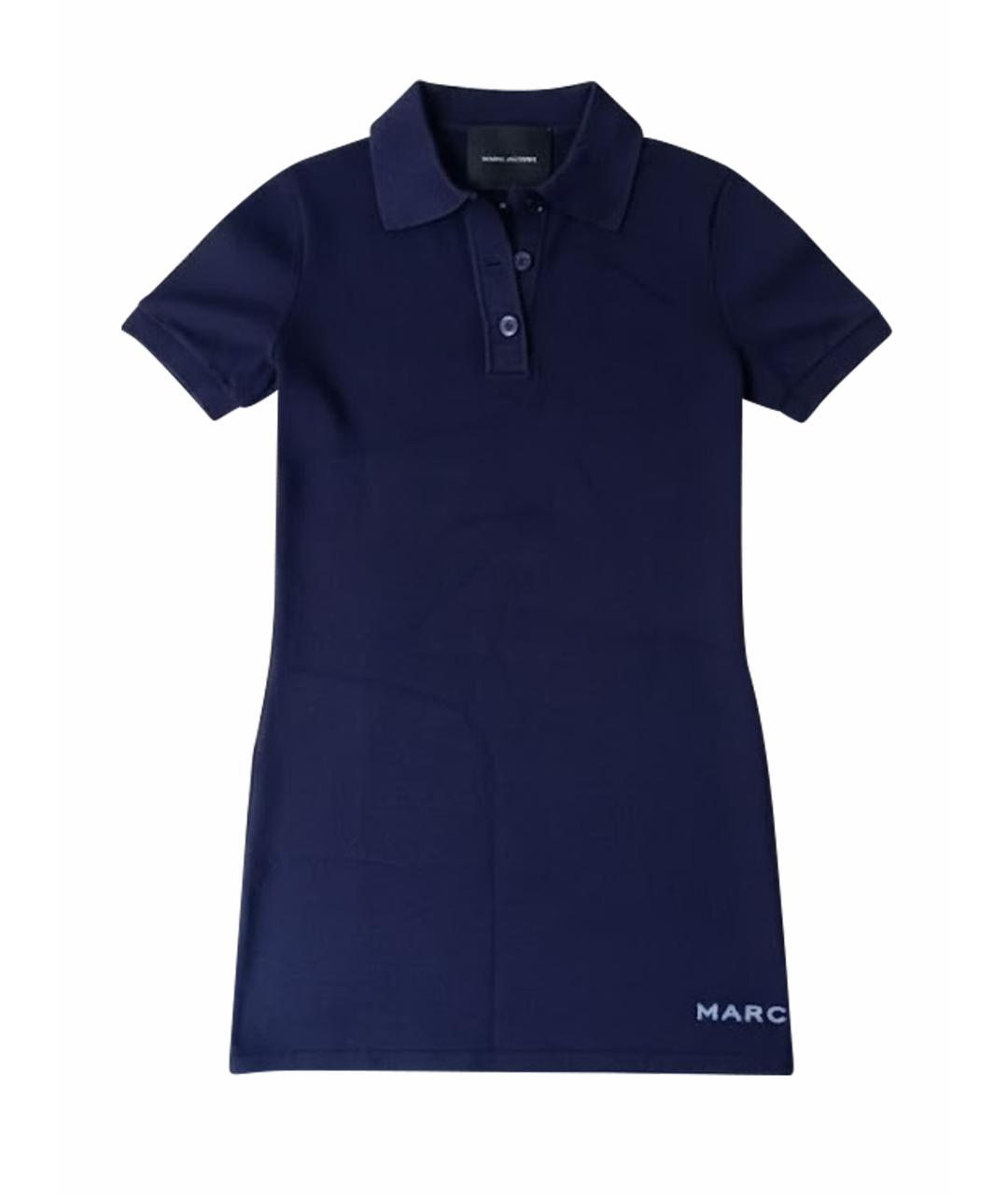 MARC JACOBS Темно-синее хлопковое повседневное платье, фото 1