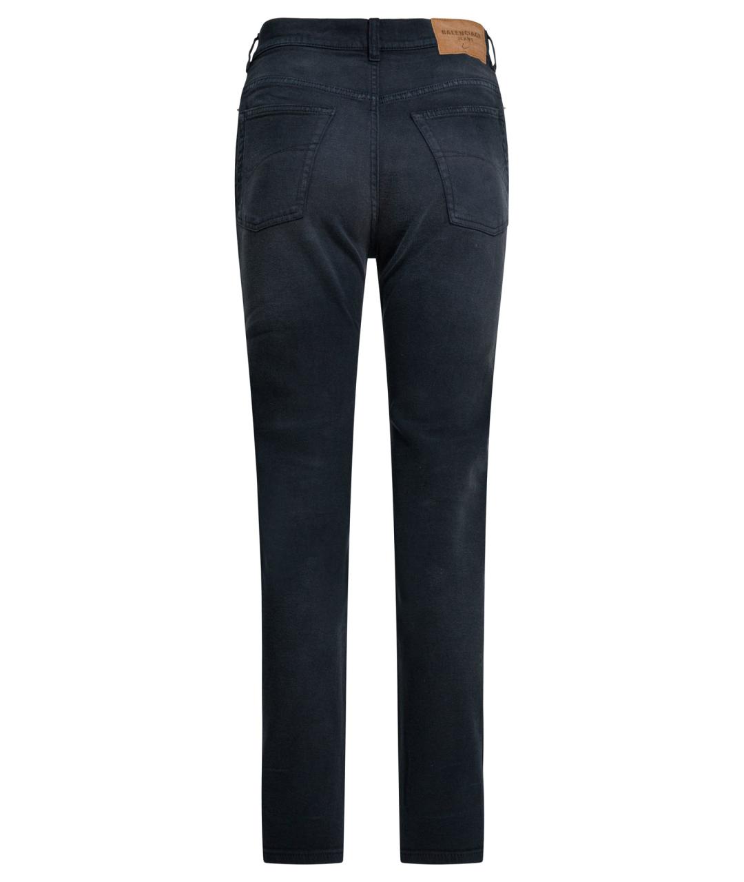 BALENCIAGA Синие хлопковые джинсы слим, фото 2