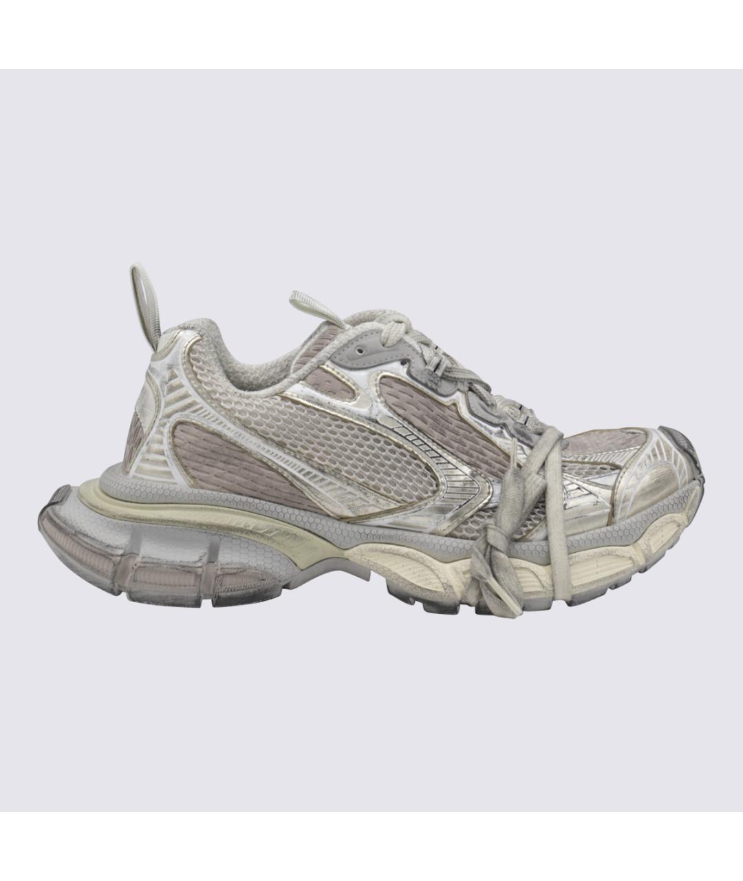 BALENCIAGA Белые кроссовки, фото 3