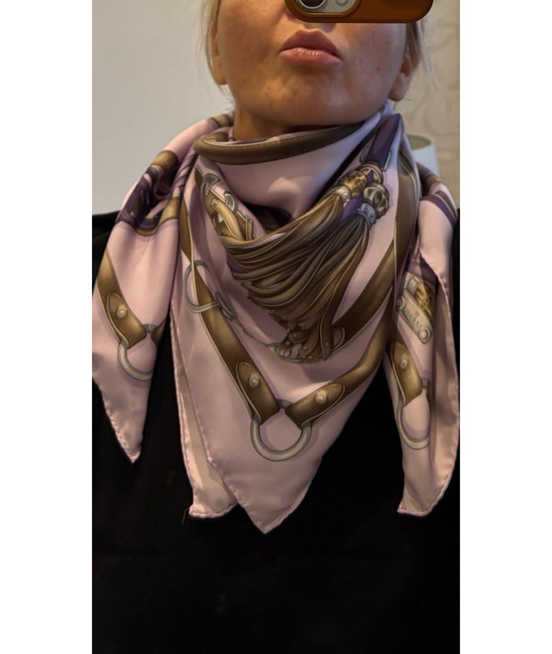 GUCCI Мульти шелковый платок, фото 7