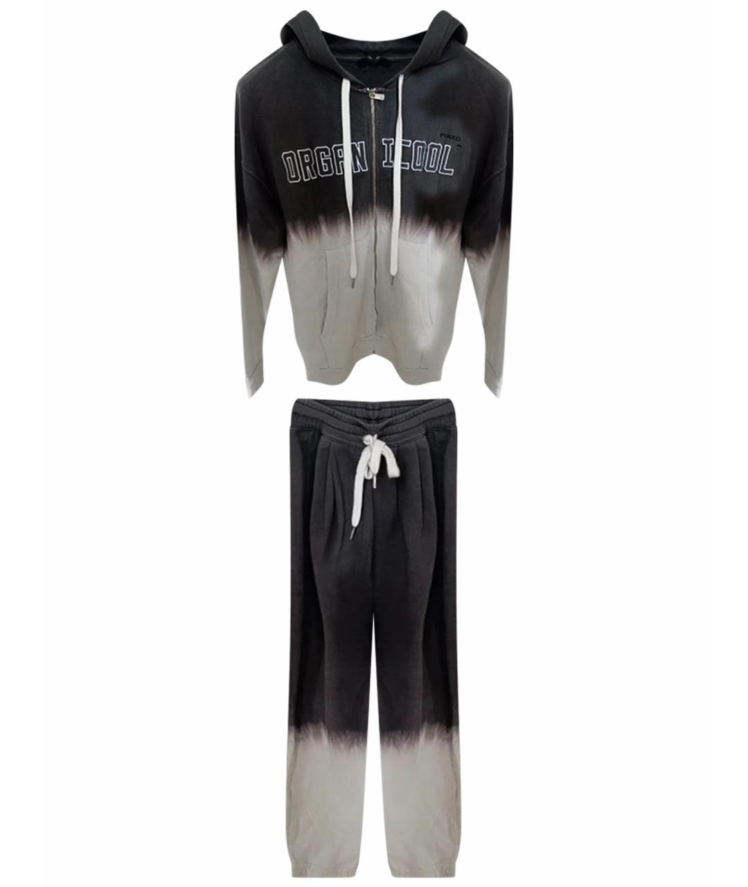 PINKO Серый хлопковый спортивные костюмы, фото 1