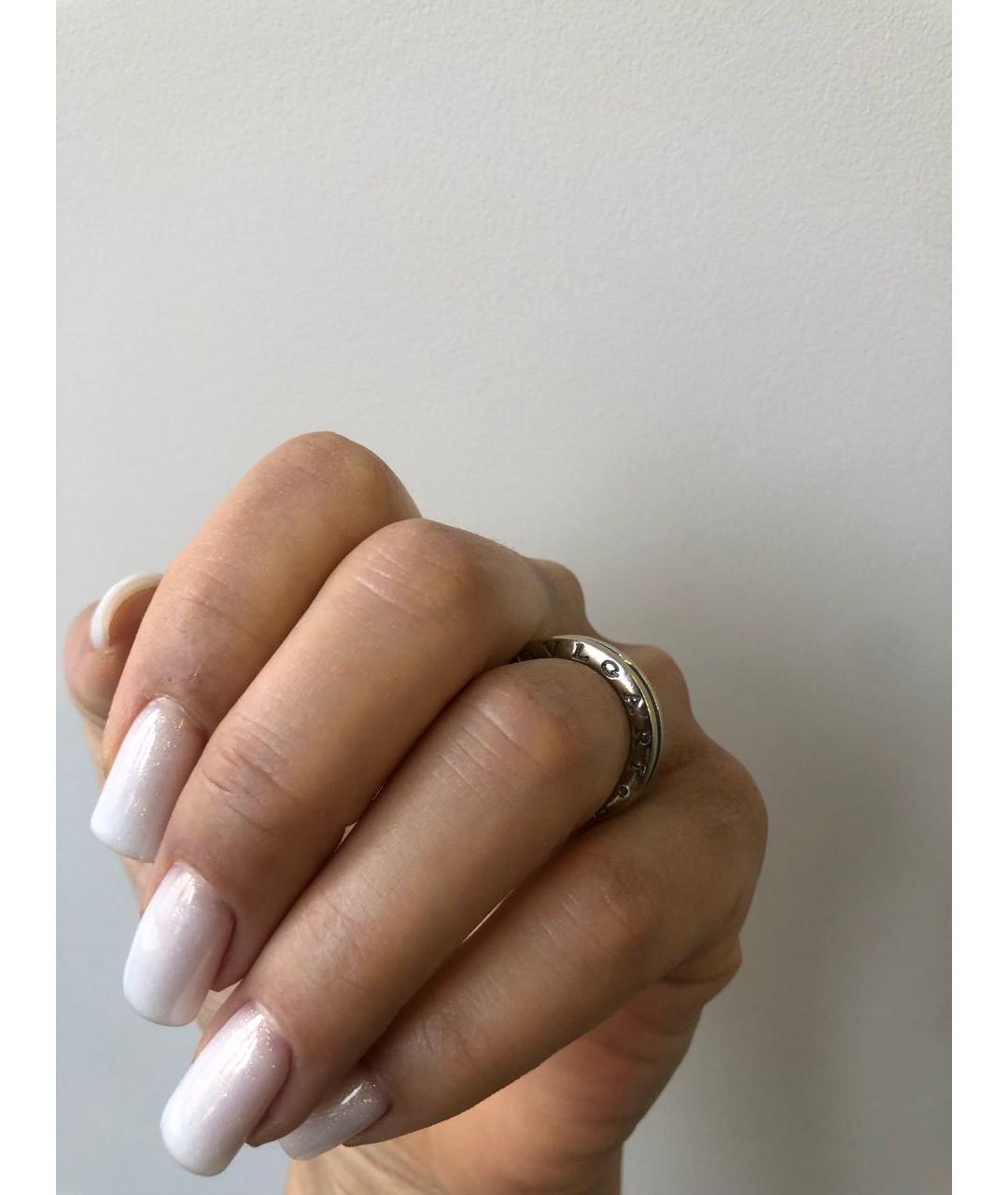 BVLGARI Серебряное кольцо из белого золота, фото 4