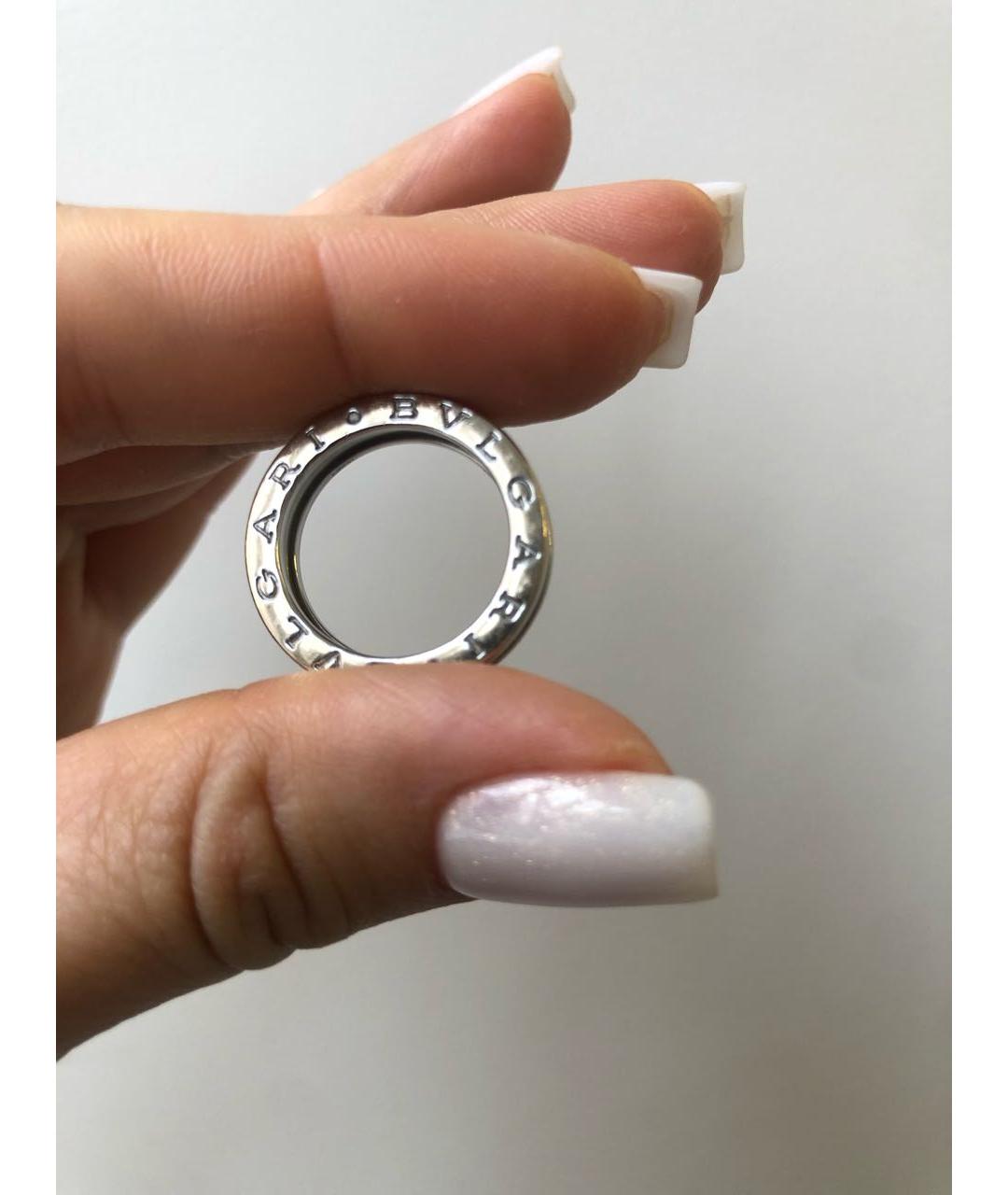 BVLGARI Серебряное кольцо из белого золота, фото 2