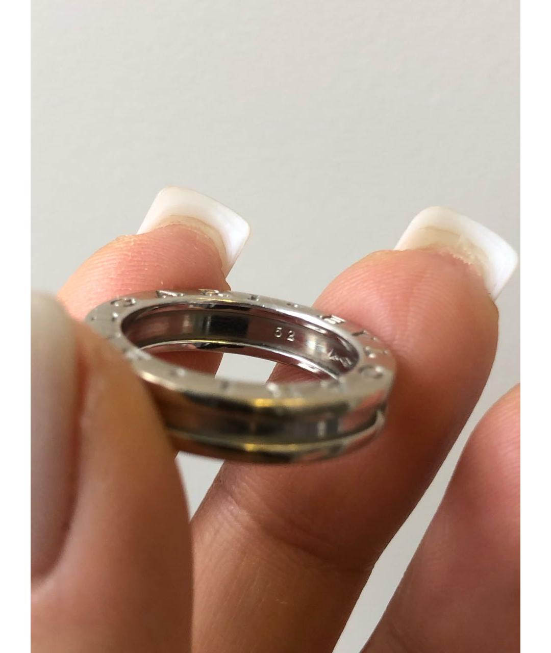BVLGARI Серебряное кольцо из белого золота, фото 5
