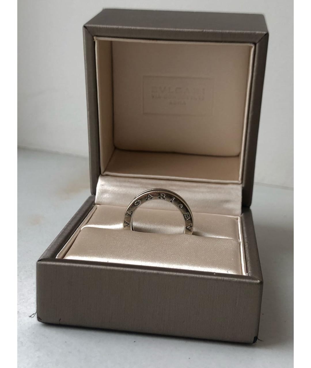 BVLGARI Серебряное кольцо из белого золота, фото 7