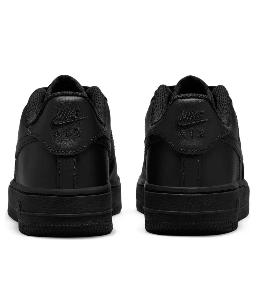 NIKE Черные кожаные кроссовки, фото 3