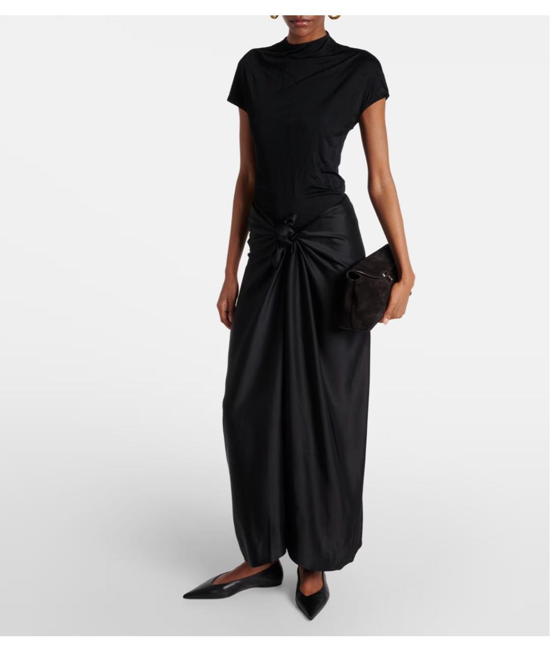 TOTEME Черная юбка макси, фото 2