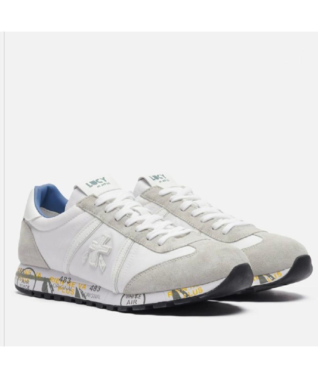 PREMIATA Мульти текстильные низкие кроссовки / кеды, фото 2