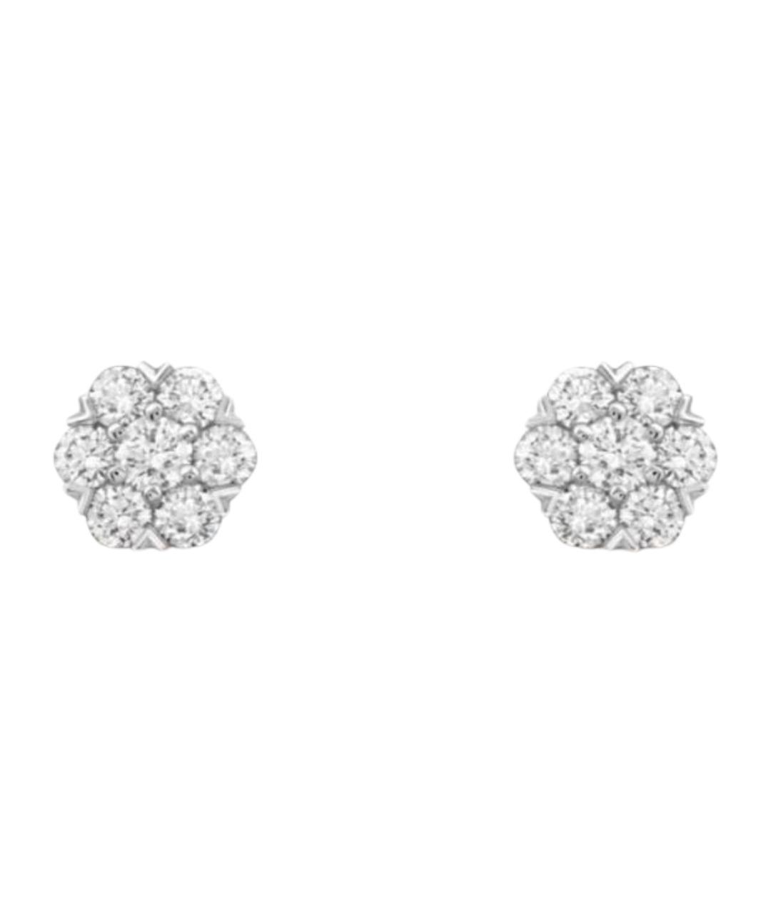 VAN CLEEF & ARPELS Белые серьги из белого золота, фото 1