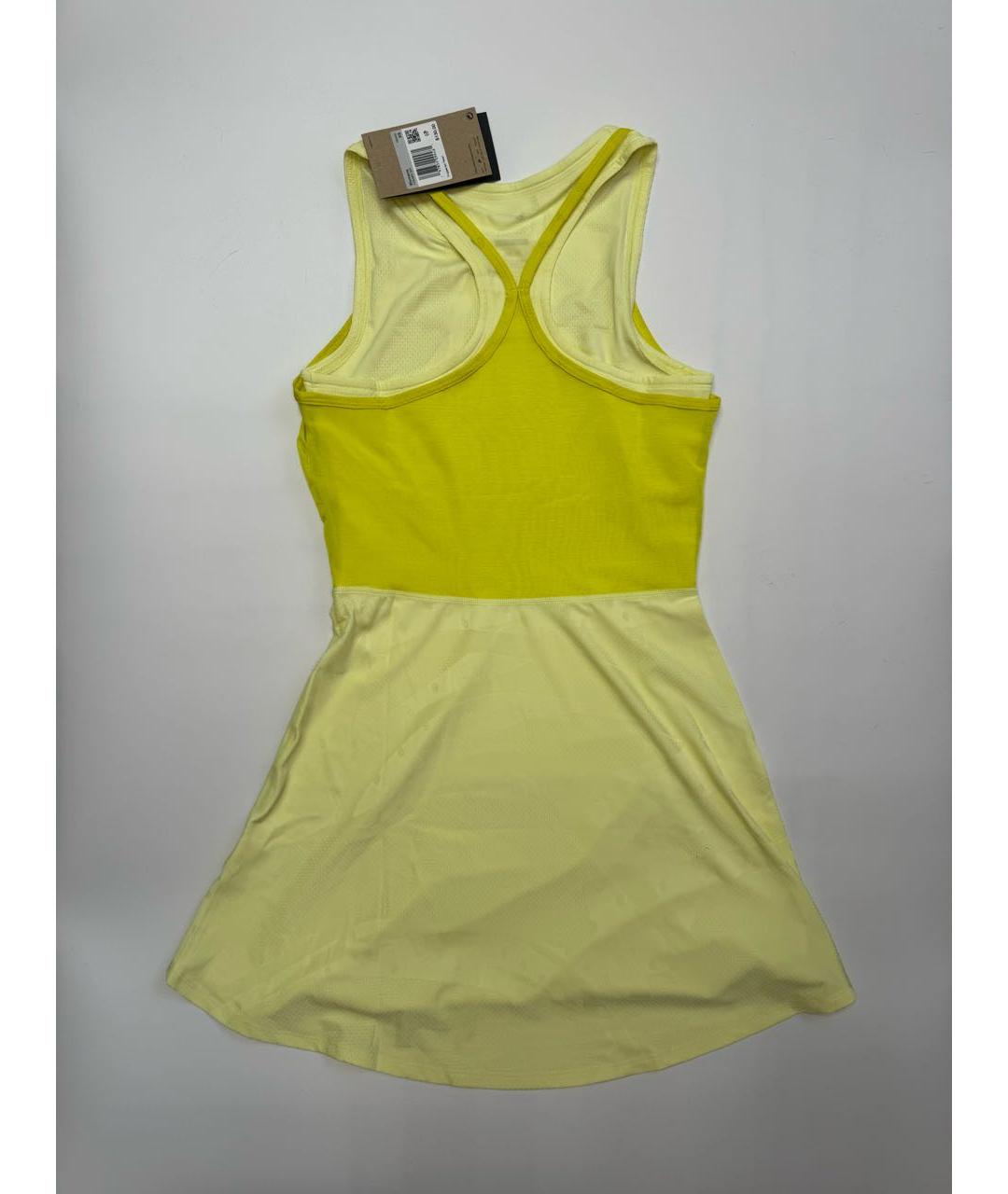 NIKE Желтое синтетическое платье, фото 2