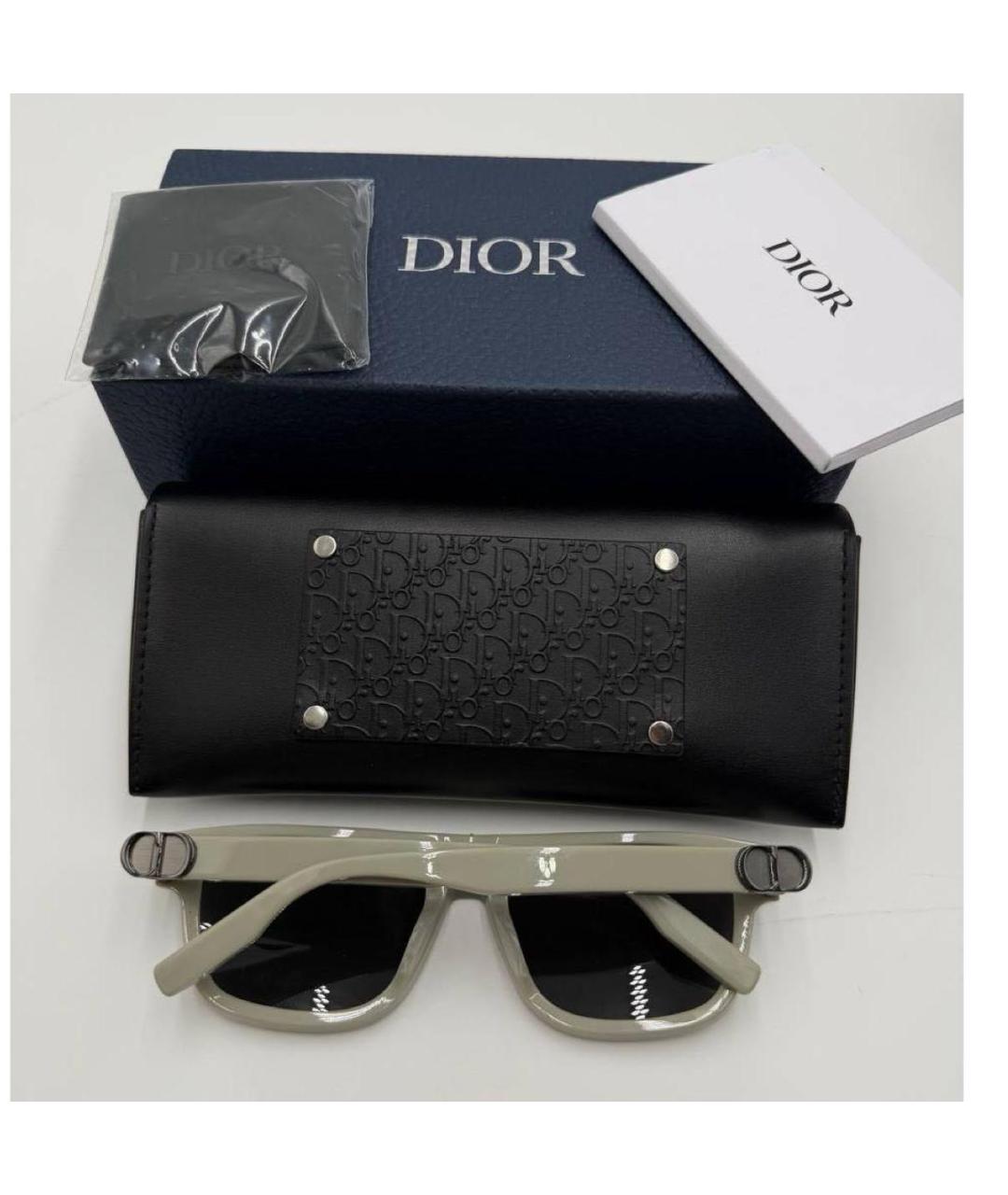 CHRISTIAN DIOR Бежевые солнцезащитные очки, фото 2