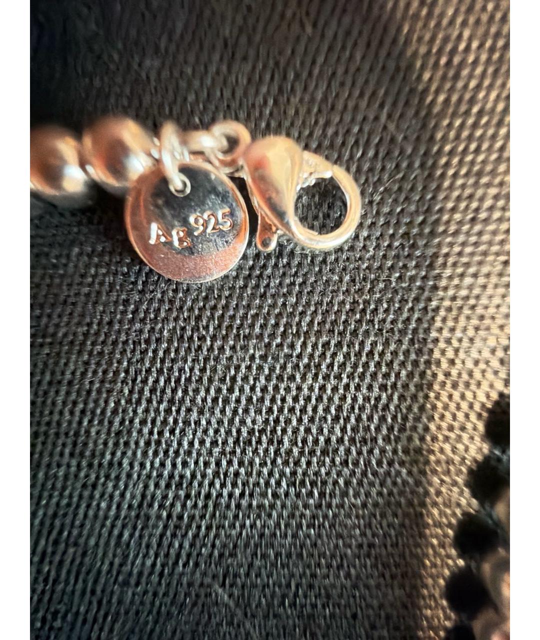 TIFFANY&CO Бирюзовый серебряный браслет, фото 5