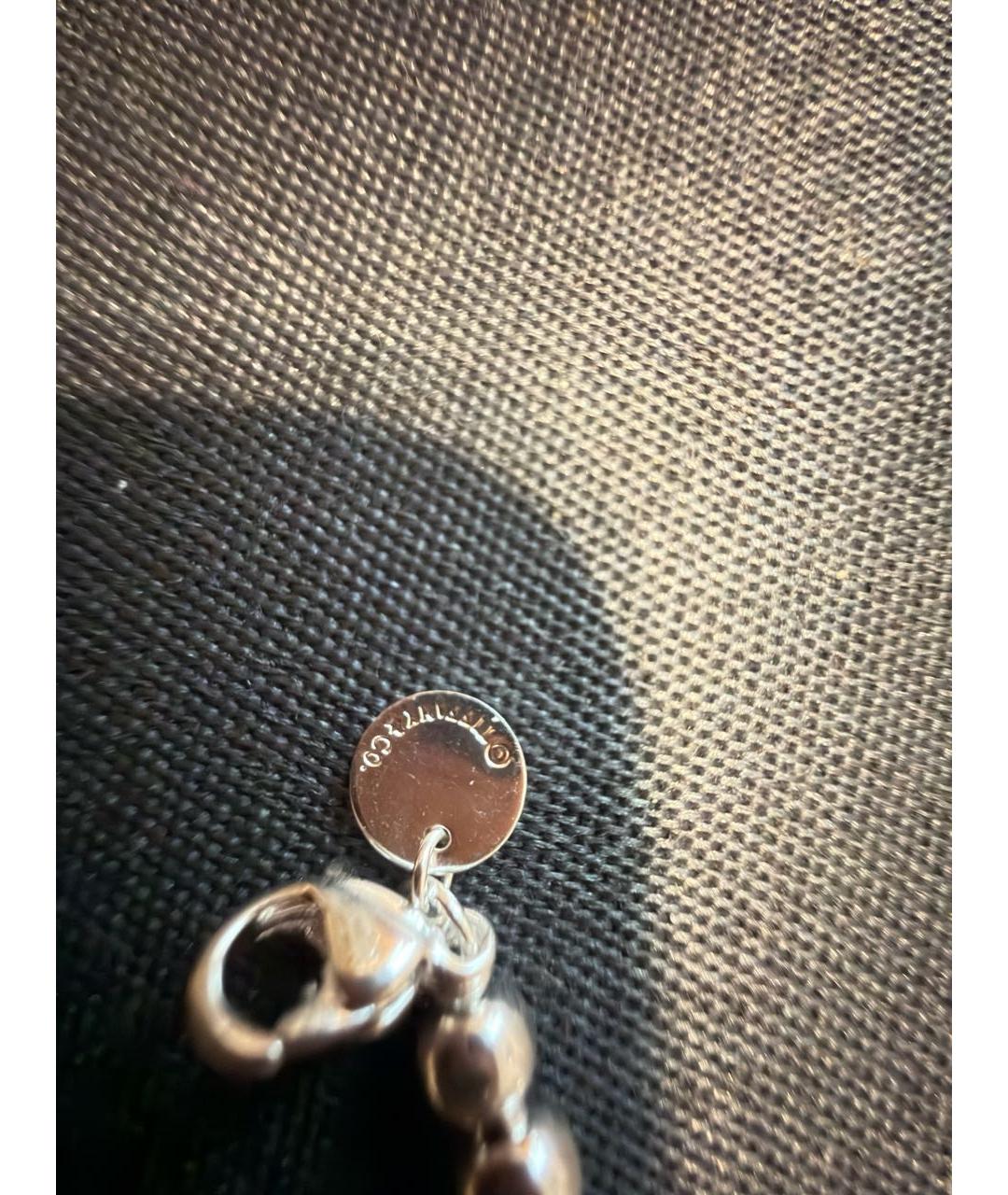 TIFFANY&CO Бирюзовый серебряный браслет, фото 4