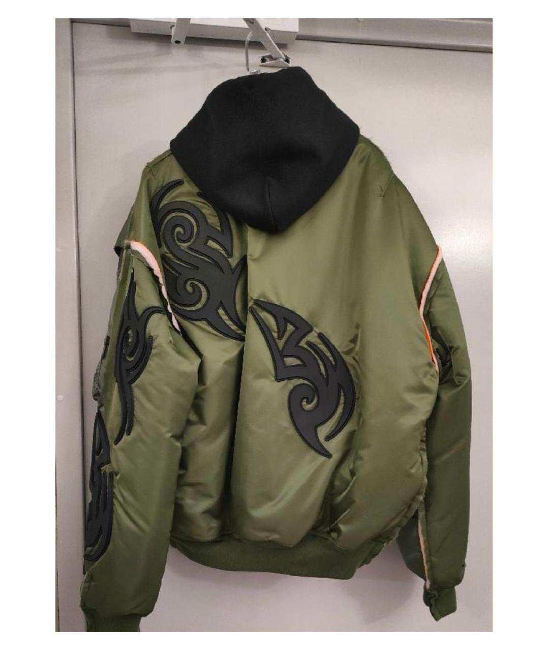 VETEMENTS Зеленая куртка, фото 2