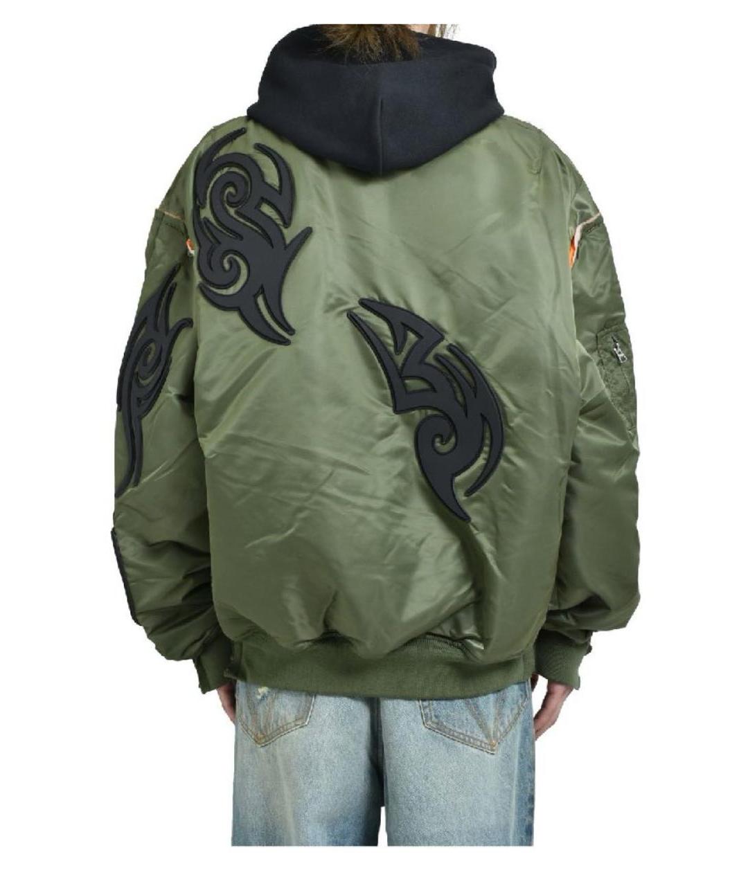 VETEMENTS Зеленая куртка, фото 6