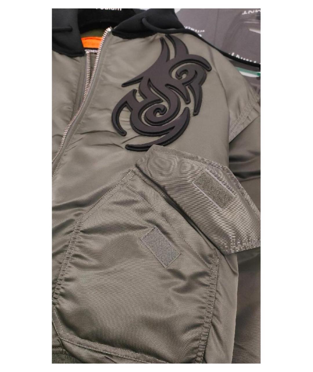 VETEMENTS Зеленая куртка, фото 4