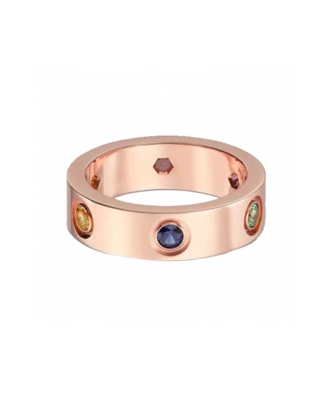 CARTIER Золотое кольцо из розового золота, фото 4