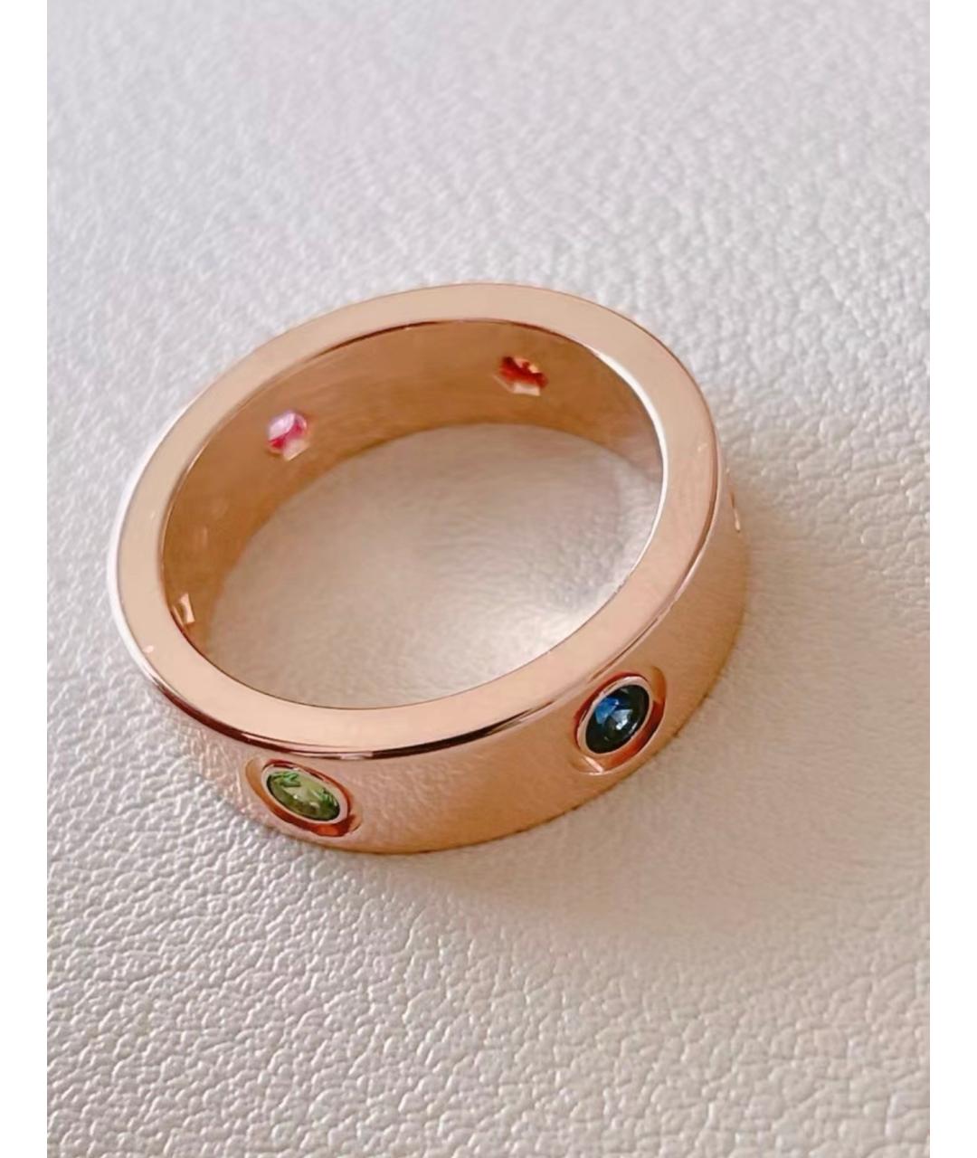 CARTIER Золотое кольцо из розового золота, фото 3