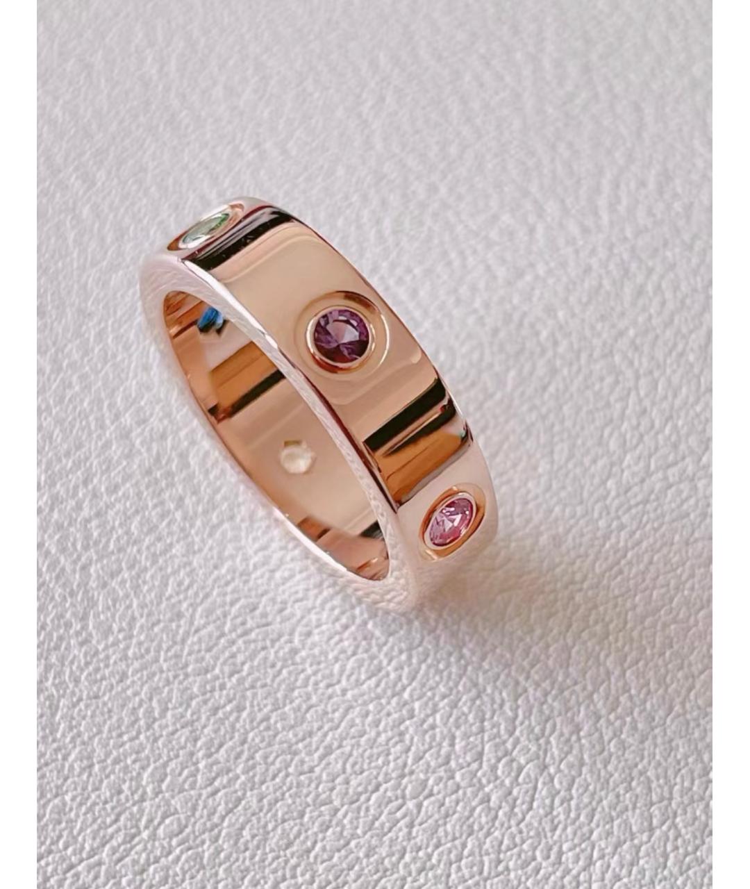 CARTIER Золотое кольцо из розового золота, фото 2