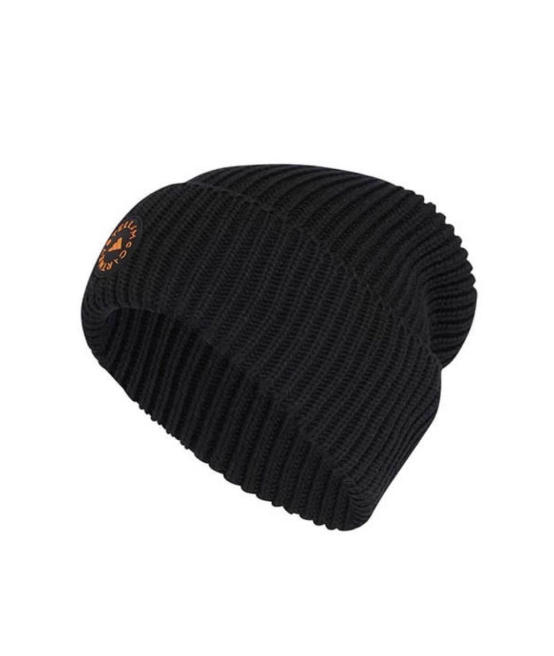 ADIDAS BY STELLA MCCARTNEY Черная хлопковая шапка, фото 7