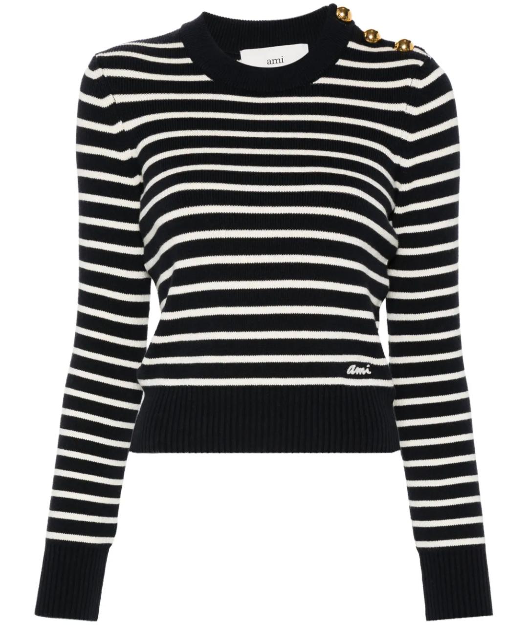 Ami Paris Мульти хлопковый джемпер / свитер, фото 1