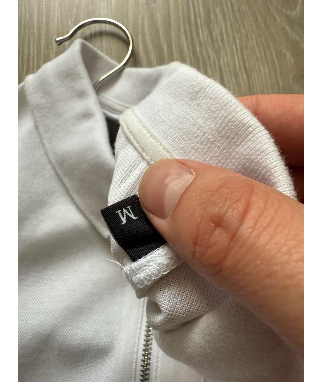 DIESEL Белое хлопковое поло с коротким рукавом, фото 5