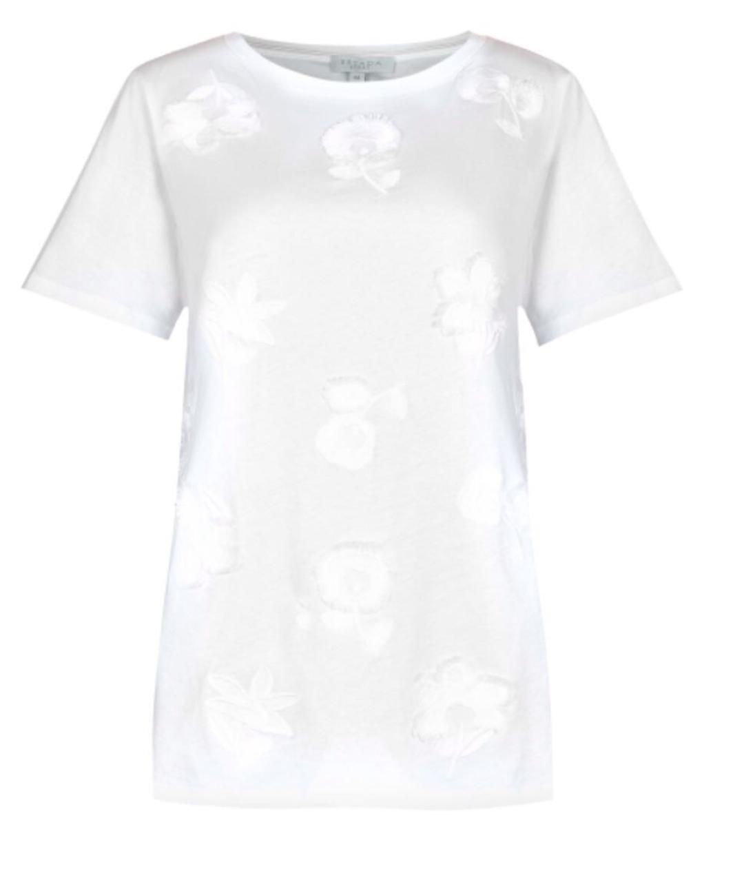 BOGNER Белая хлопковая футболка, фото 1