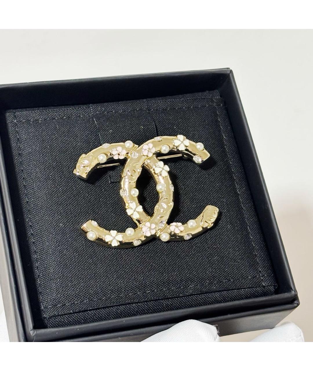 CHANEL Деревянная булавка / брошь, фото 3