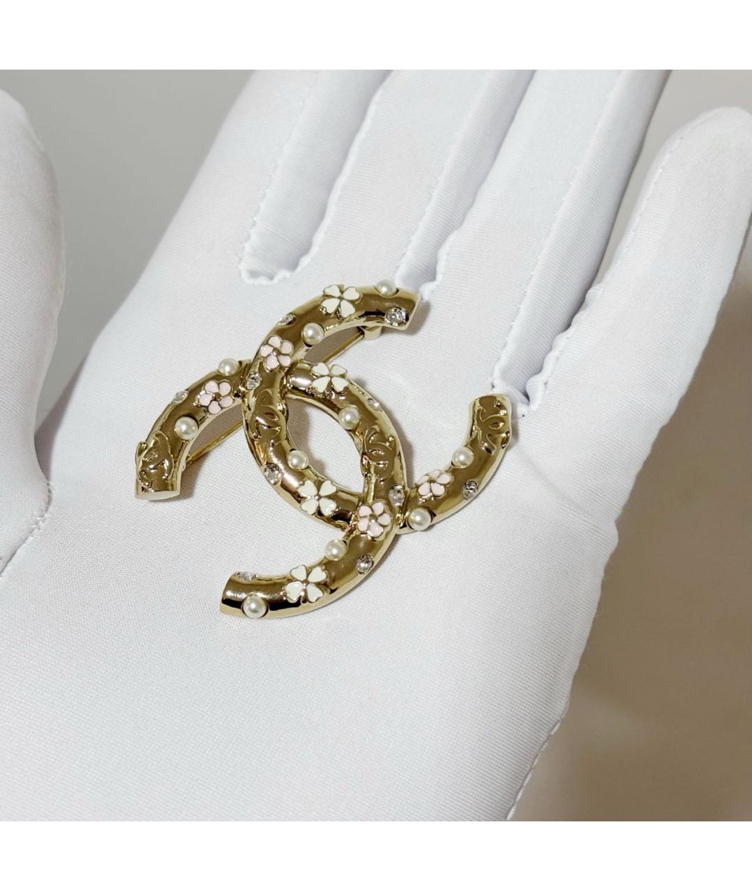 CHANEL Деревянная булавка / брошь, фото 5