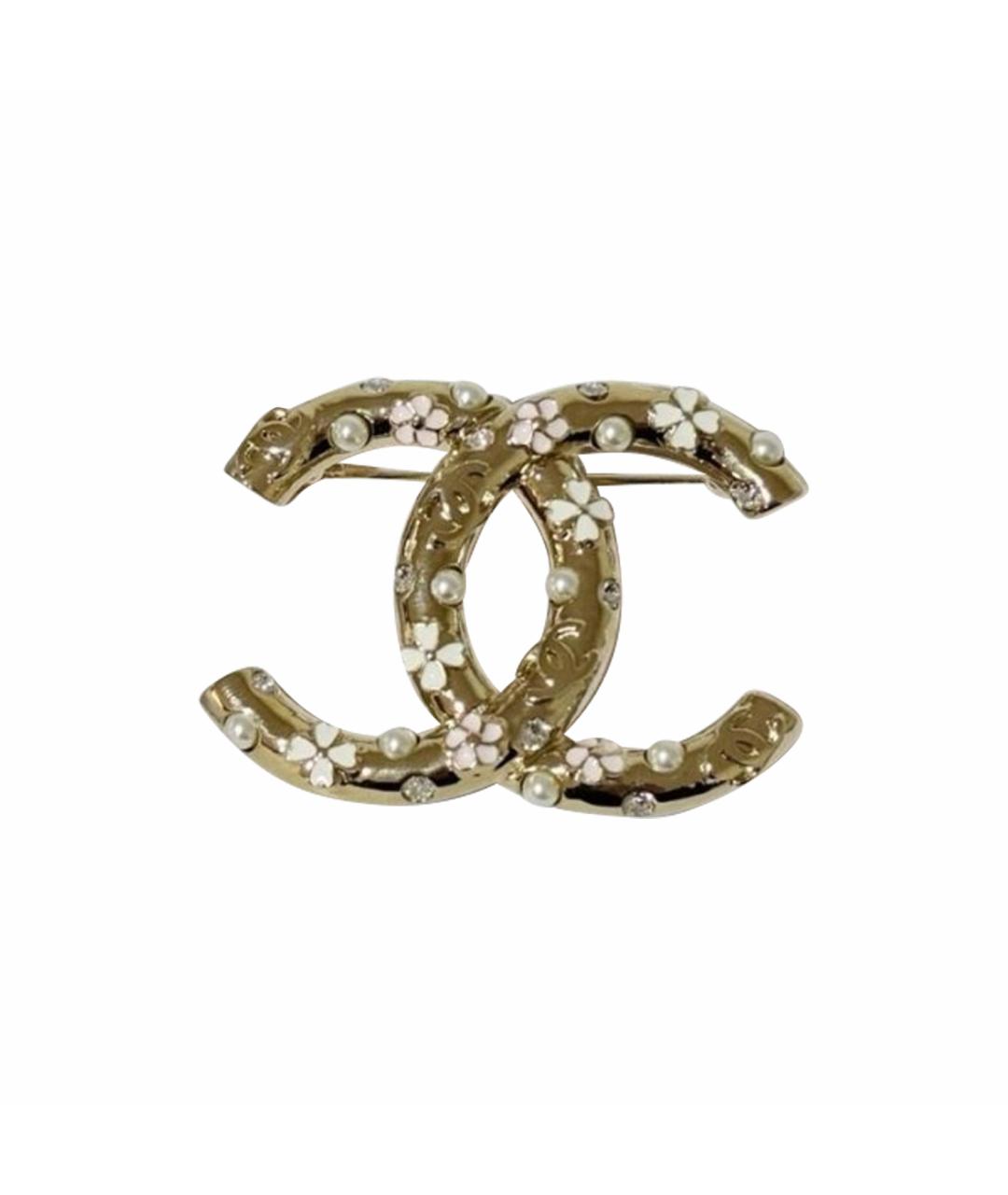 CHANEL Деревянная булавка / брошь, фото 1