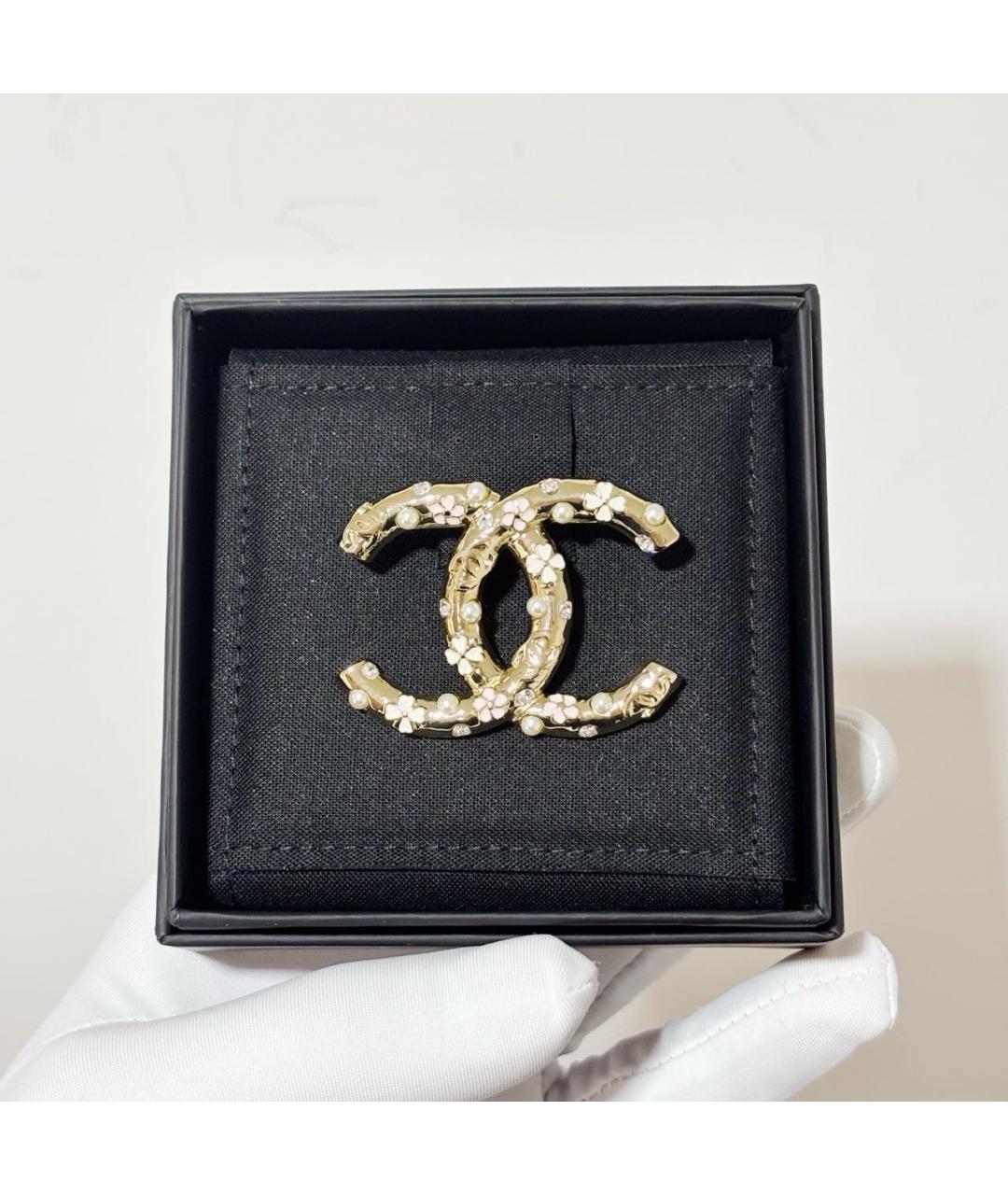 CHANEL Деревянная булавка / брошь, фото 2