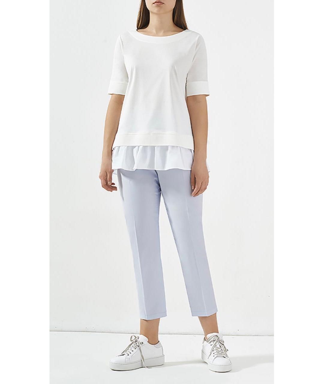 BOGNER Белая хлопковая футболка, фото 3